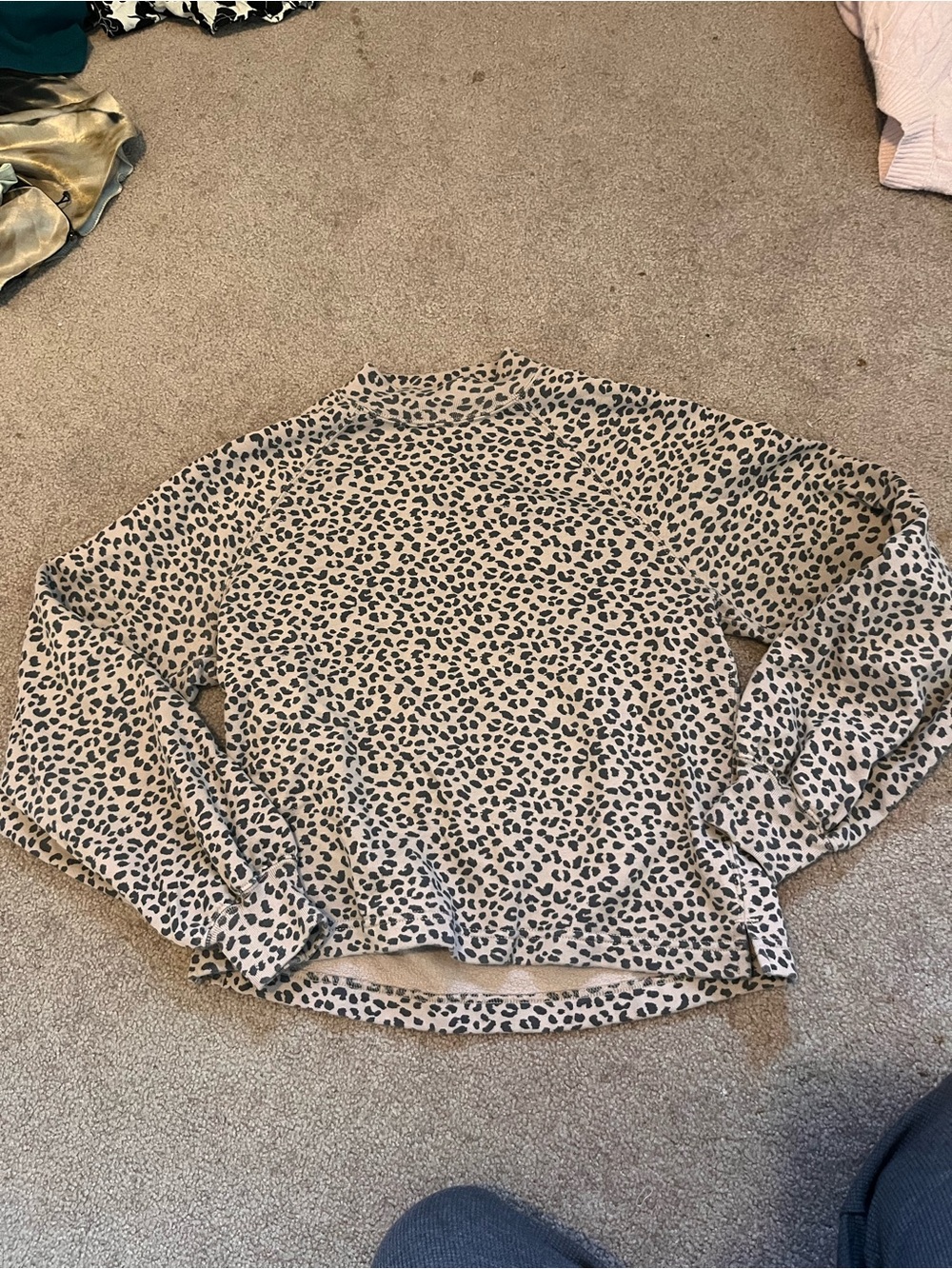 Abercrombie and fitch mock neck sweatshirt